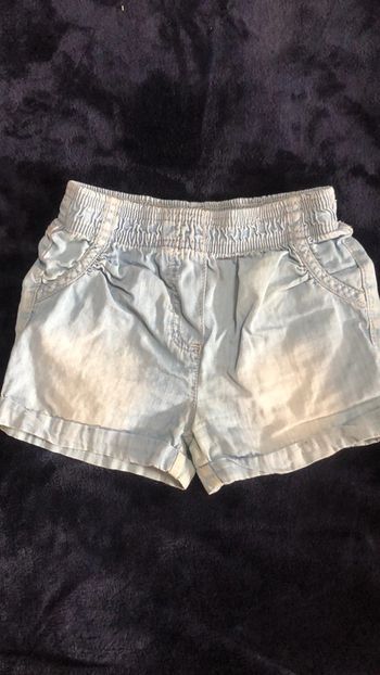Mini short fille 6 ans