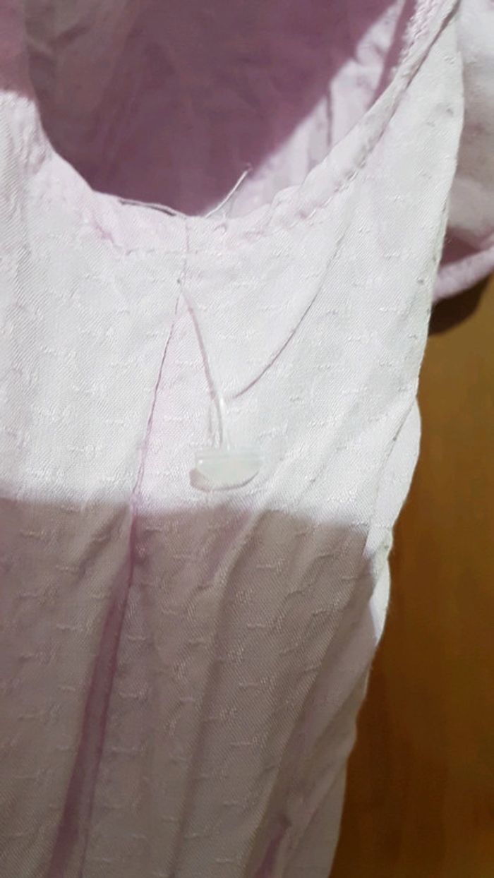 Combinaison salopette fluide kiabi 6 ans rose pâle - photo numéro 5