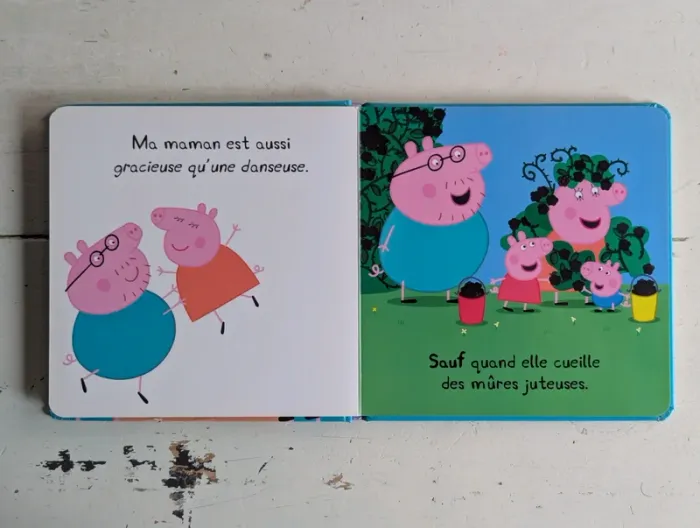 Lot de 2 livres Peppa Pig - Mon papa & Ma maman - photo numéro 6