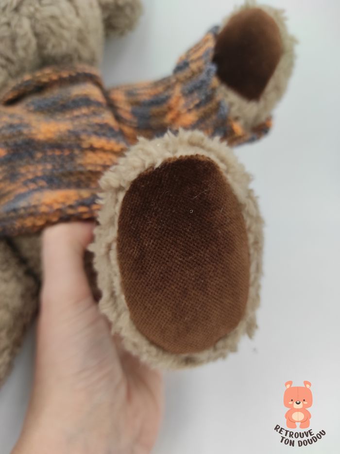 Peluche Articulée Mouton marron Vintage - photo numéro 5