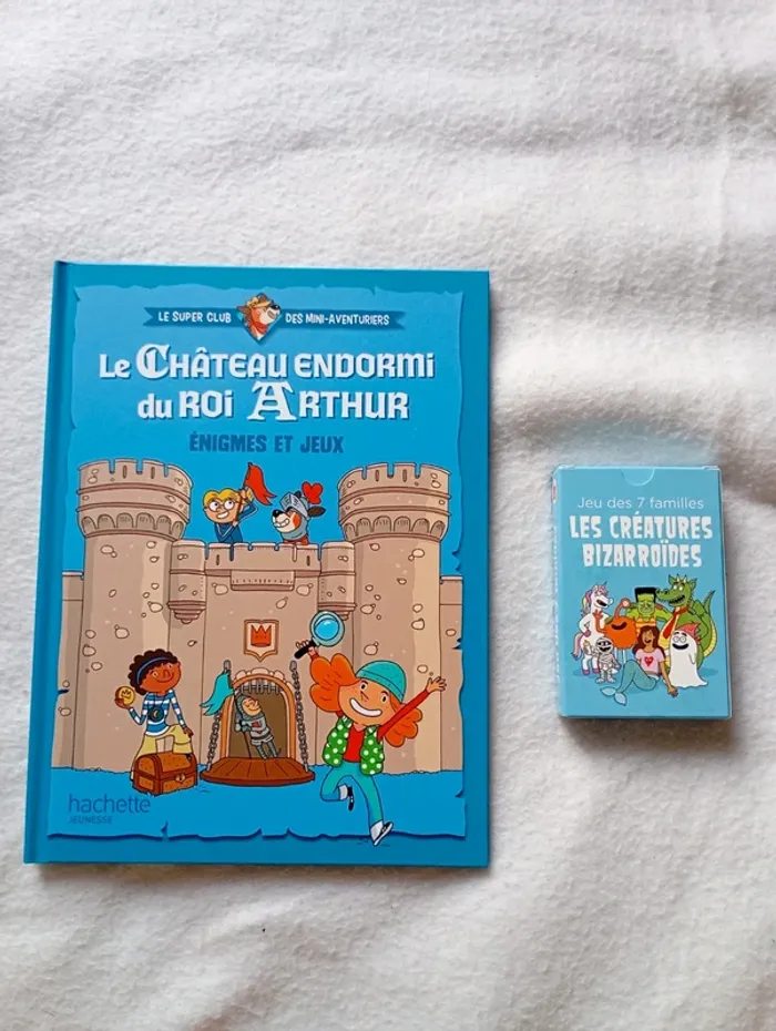 Lot d'un livre + un jeu de cartes Mac Donald's