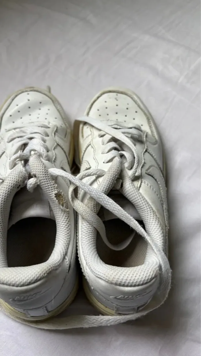 Nike air force one blanche taille 34 - photo numéro 5
