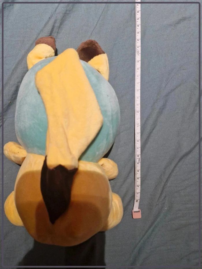 Peluche pikachu bonnet bleu - photo numéro 7