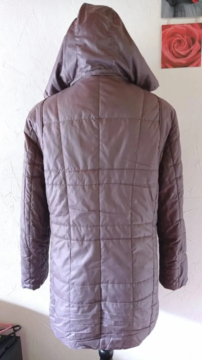 🌸Parka avec capuche amovible, Sym, taille 38 - photo numéro 3