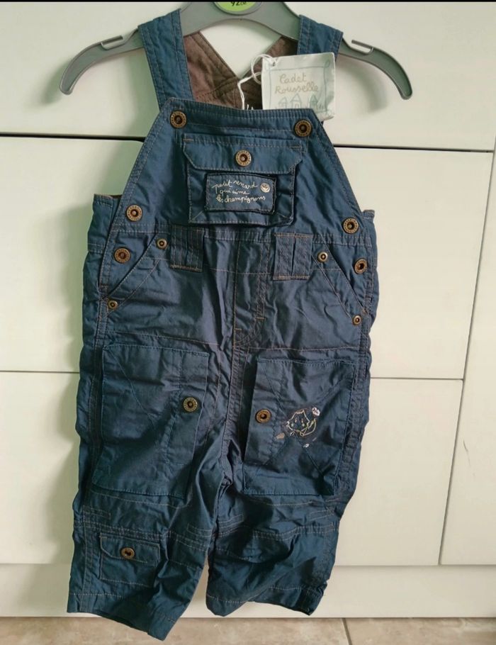 Salopette bébé Cadet Rousselle 12 mois