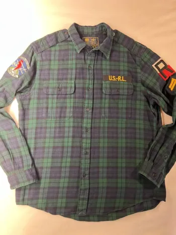 Chemise Ralph Lauren style militaire