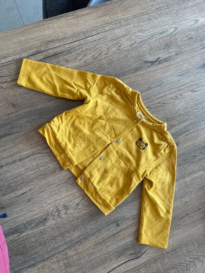 Gilet gémo jaune