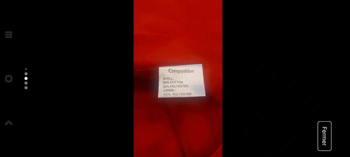 Veste trench rouge Vue sur Mer Ladies taille 38 - photo numéro 12
