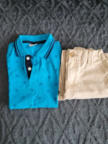 Ensemble polo et bermuda
