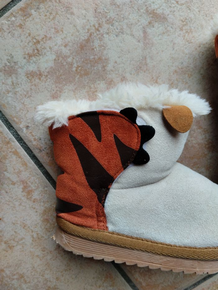 bottes chaude tigre garçon  18cm - photo numéro 2