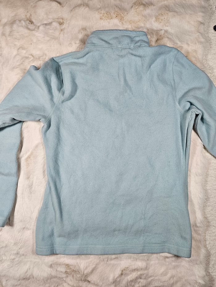 Zip Polaire The North Face denali Bleu turquoise - photo numéro 3