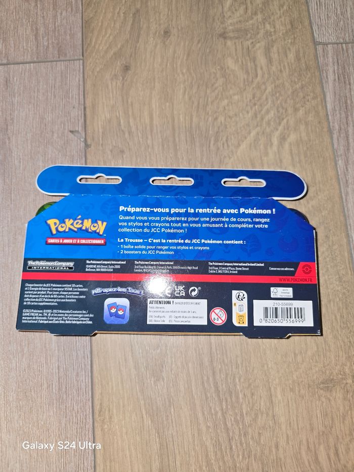 Pokemon coffret boîte a crayon - photo numéro 2
