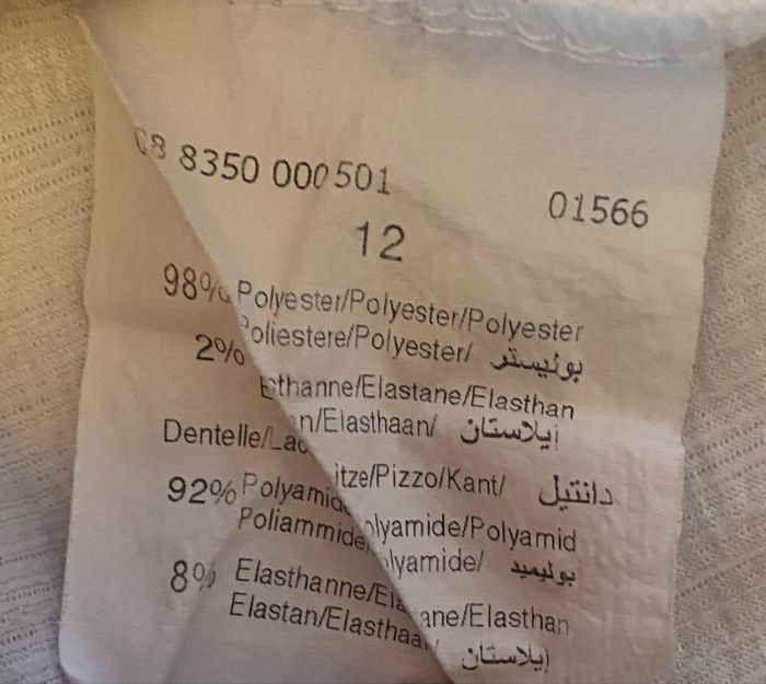 Débardeur »Creeks »blanc et dentelle - photo numéro 4