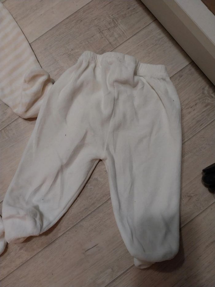 Lot 3 bas pyjama velours T3M - photo numéro 4