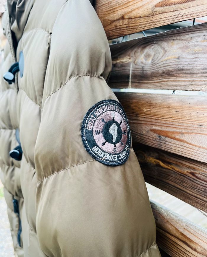 Doudoune kaki - Taille L - photo numéro 5