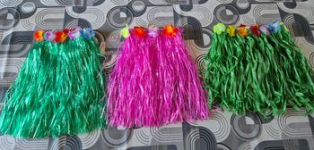 Lot 3 jupes deguisement hawaienne