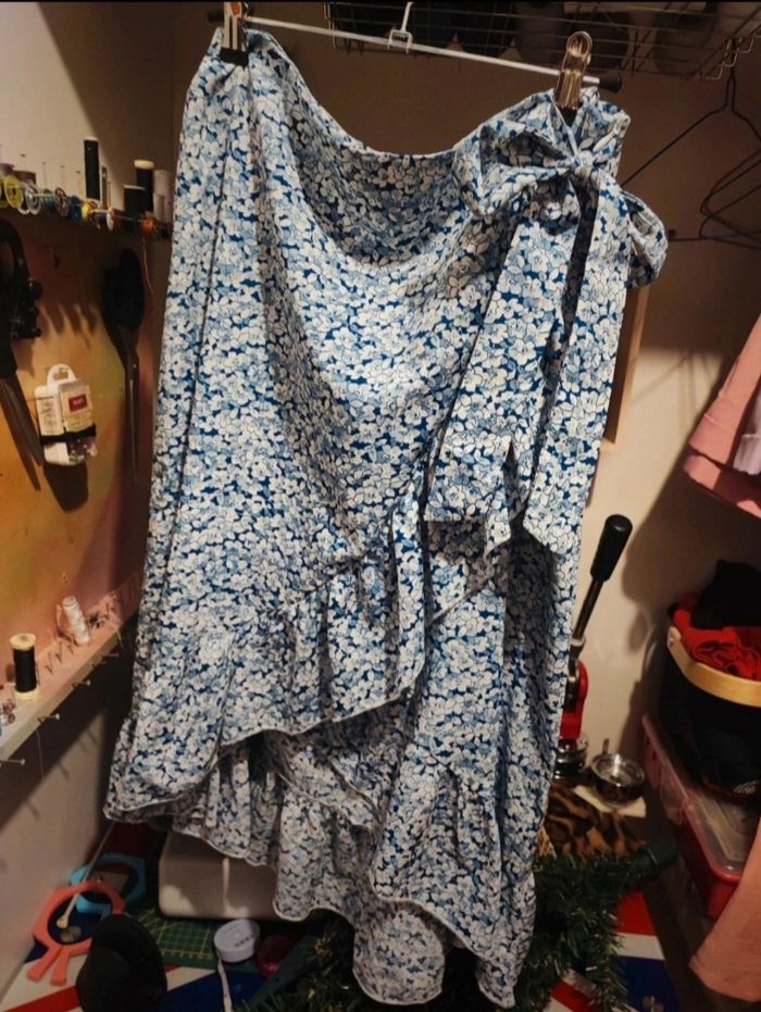 Jupe bleu