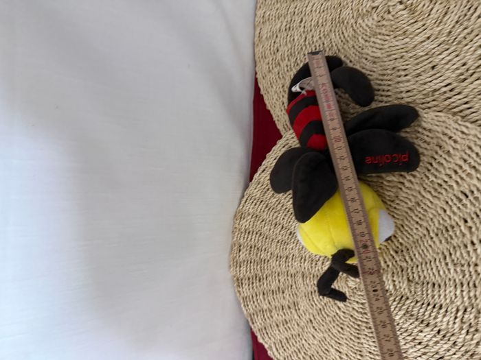 Peluche doudou Abeille grosse tête Picoty - photo numéro 4