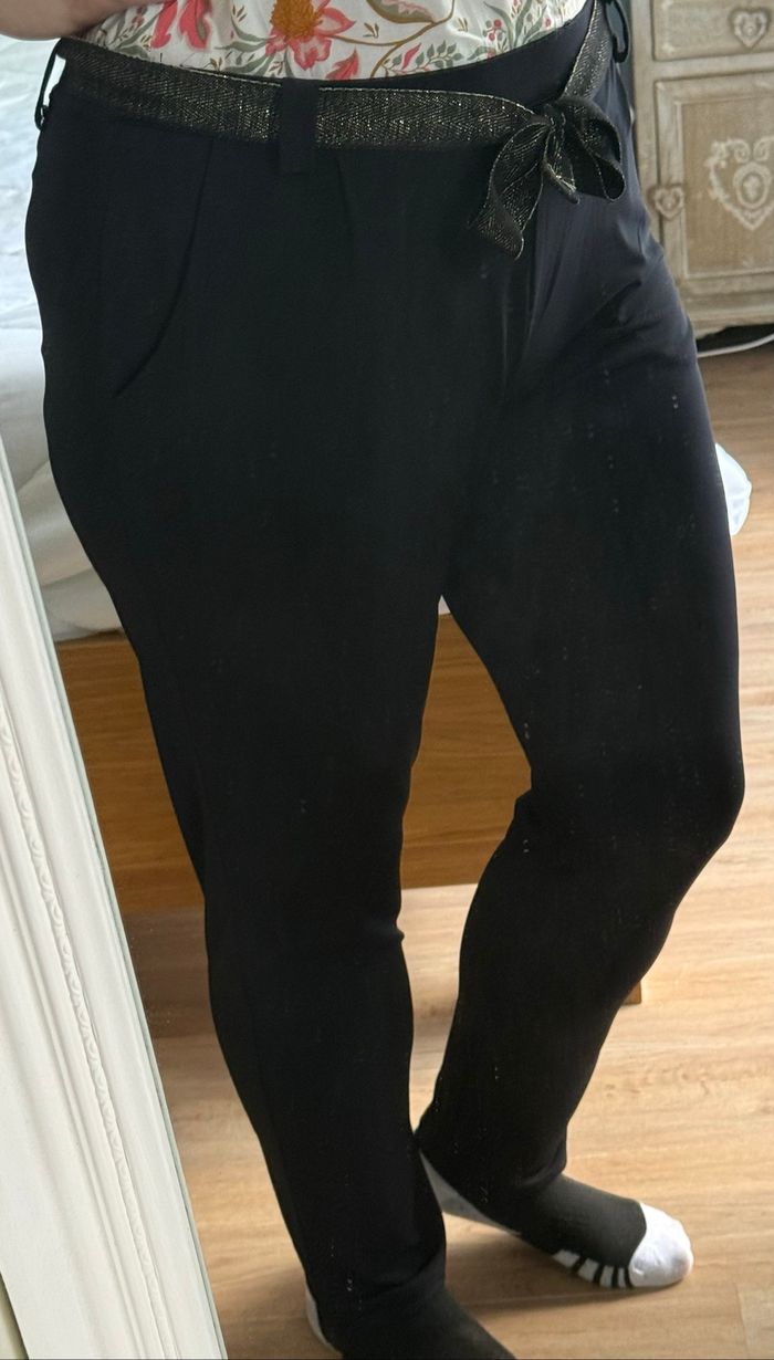 Pantalon fluide noir « Blancheporte » - photo numéro 6