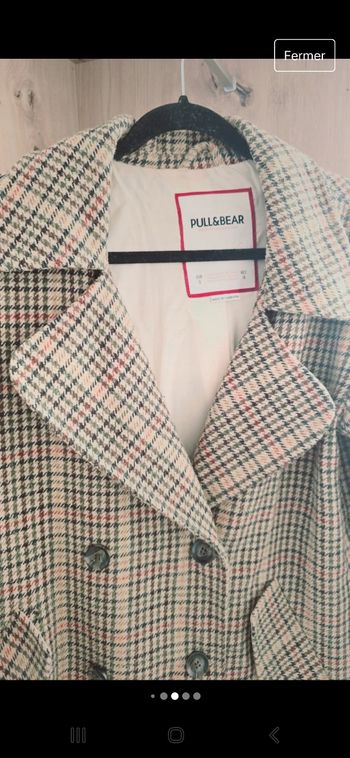 Manteau ovaires taille s