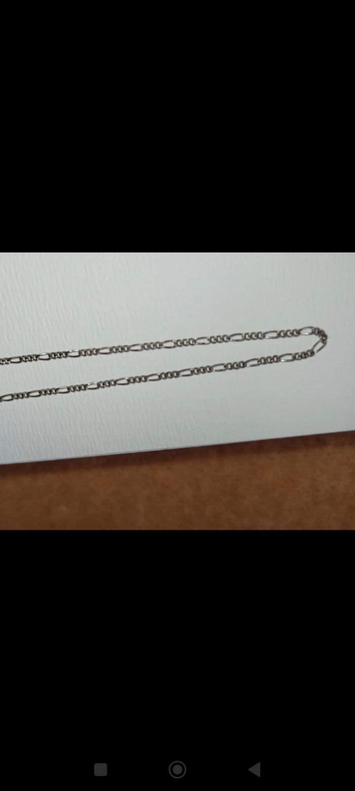 Collier argent 925 corbeille d'or - photo numéro 4