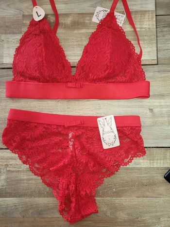 Magique ensemble rouge petant
