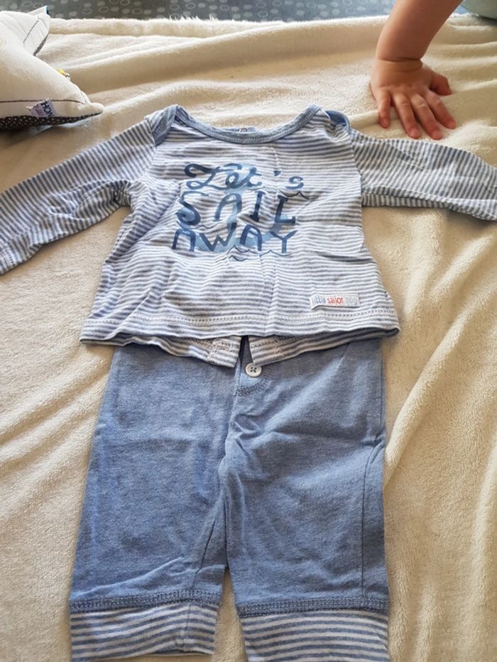 Ensemble bébé garçon 1 mois