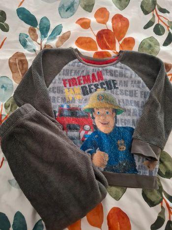 Pyjama d'hiver Sam le pompier 🥨