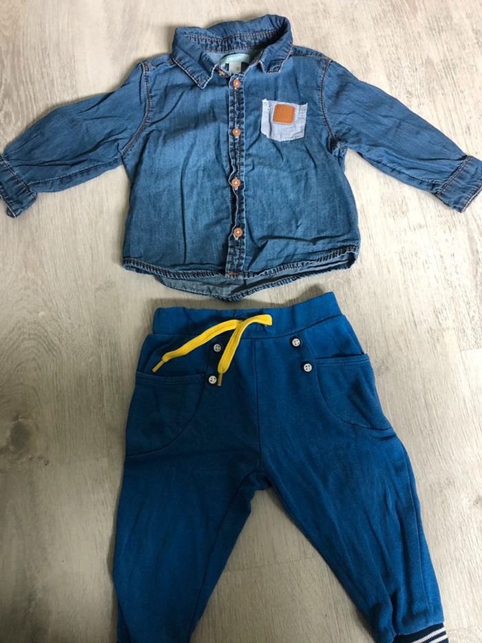 Lot vêtements bébé garçon 12 mois - photo numéro 6