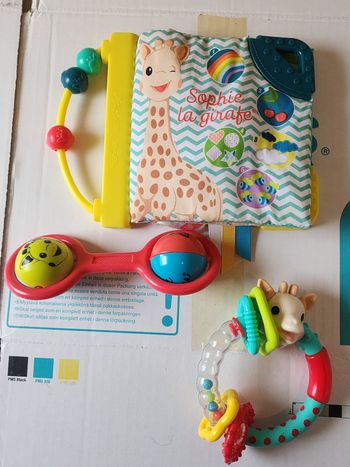 Lot Sophie la girafe