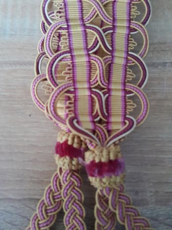 Embrasse à rideaux Guipure