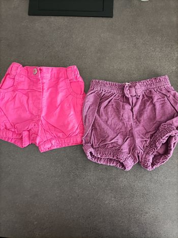 Short bébé fille