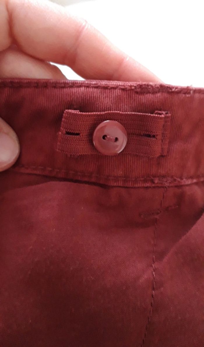 Bermuda chino brique Kiabi T. S (16 ans) - photo numéro 4