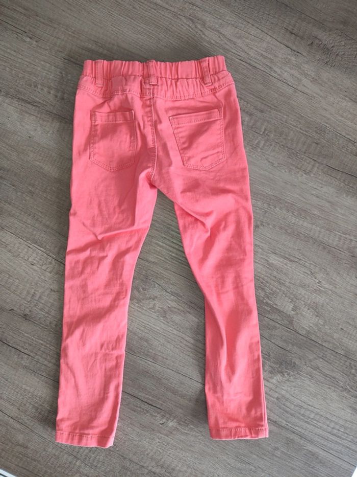 Jean skinny 4 ans in extenso corail - photo numéro 2