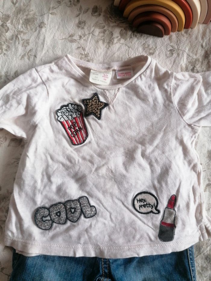 Tenue fille 3 6 mois zara - photo numéro 2