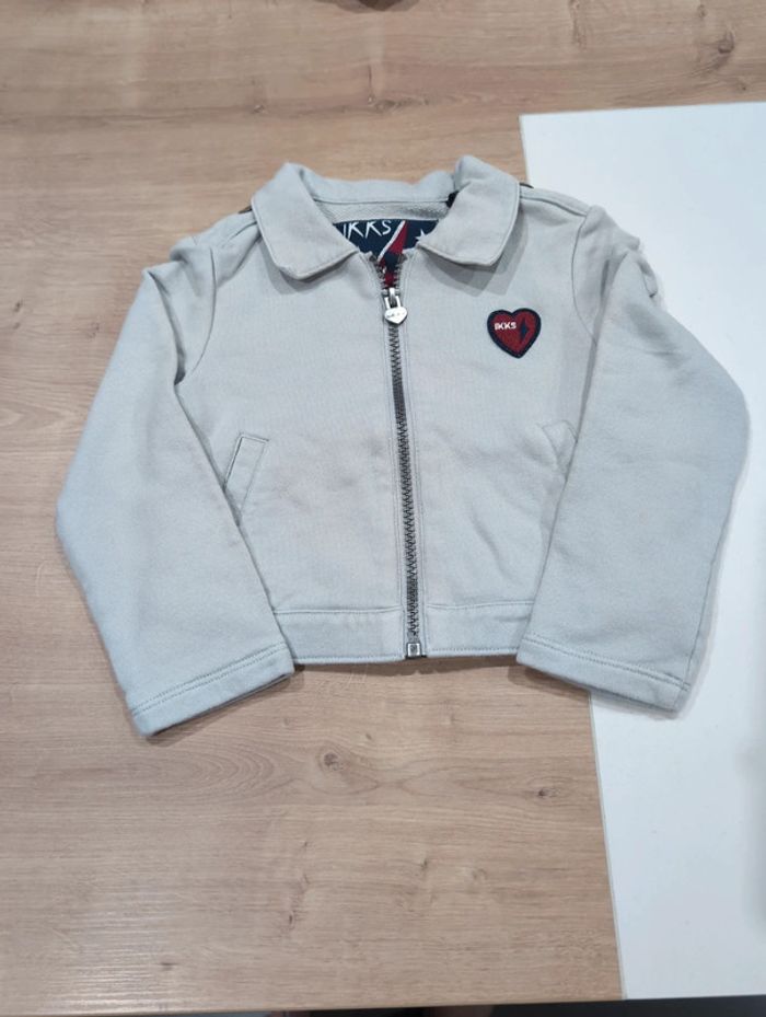 Superbe petite veste mi saison ikks 4 ans