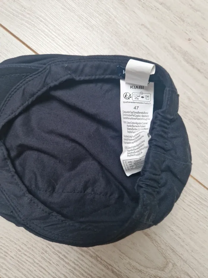 Béret kiabi bleu marine 47cm - photo numéro 3