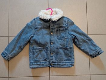 Veste jean doudoune 3 ans Verbaudet