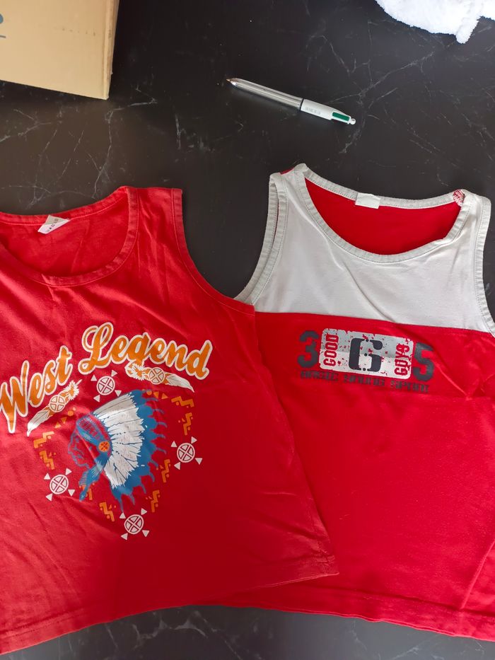 Lot de 2 débardeurs