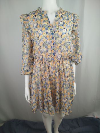 Robe d'été Navy Paris motif floral