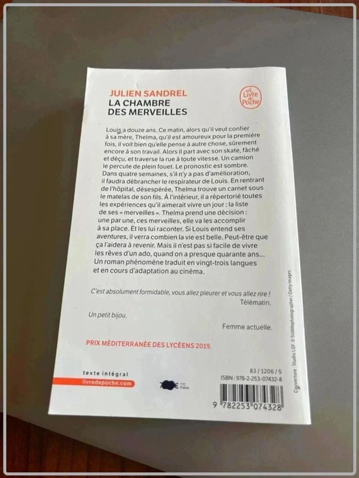 📚La chambre des merveilles de Julien Sandrel - photo numéro 2
