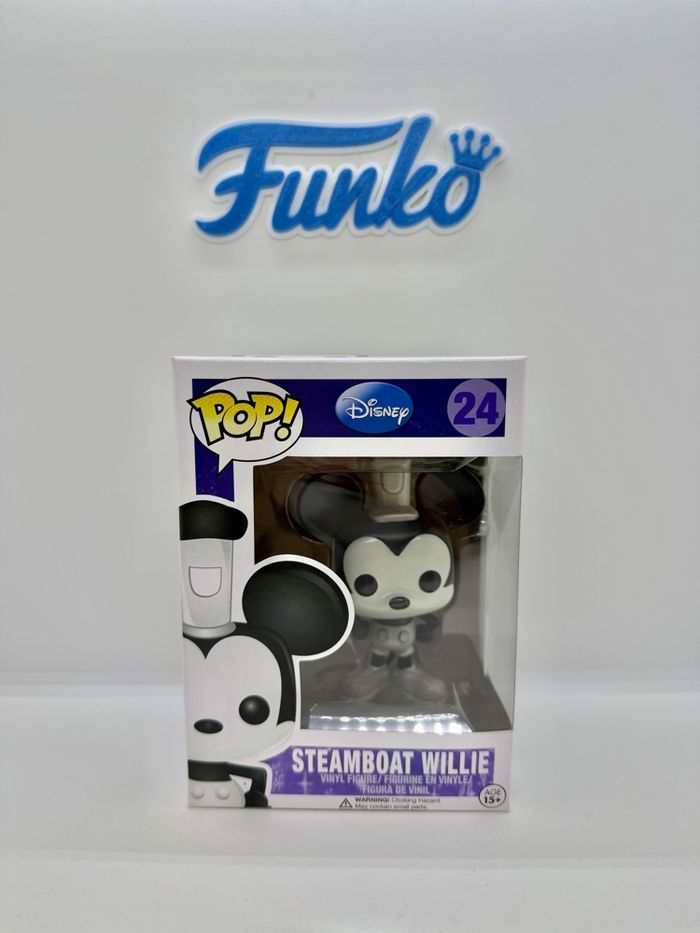 Funko Pop Disney Steamboat Willie 24 - photo numéro 1