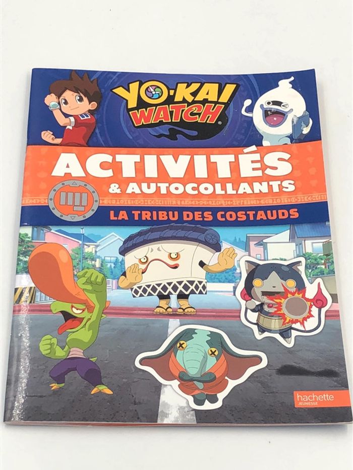 Livre magazine Autocollants et jeux Yo-Kai-Watch