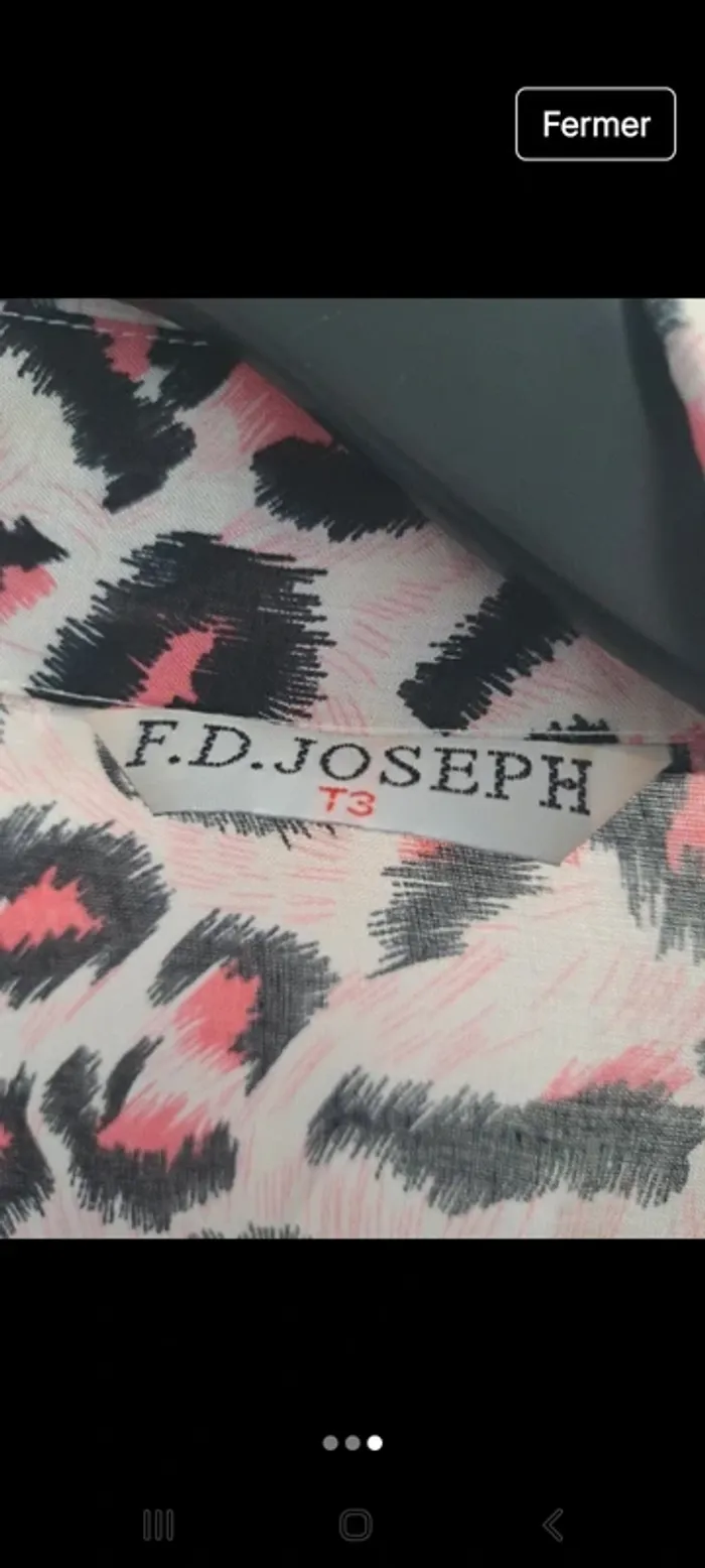 Chemise léopard FD Joseph 40 - photo numéro 3