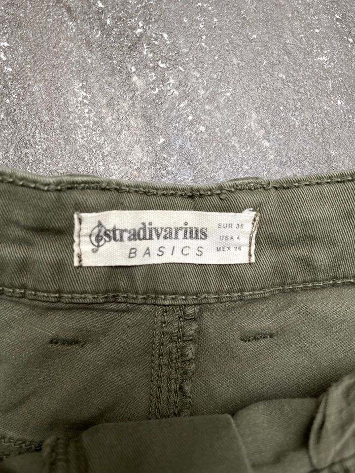 Short en jean kaki - photo numéro 2