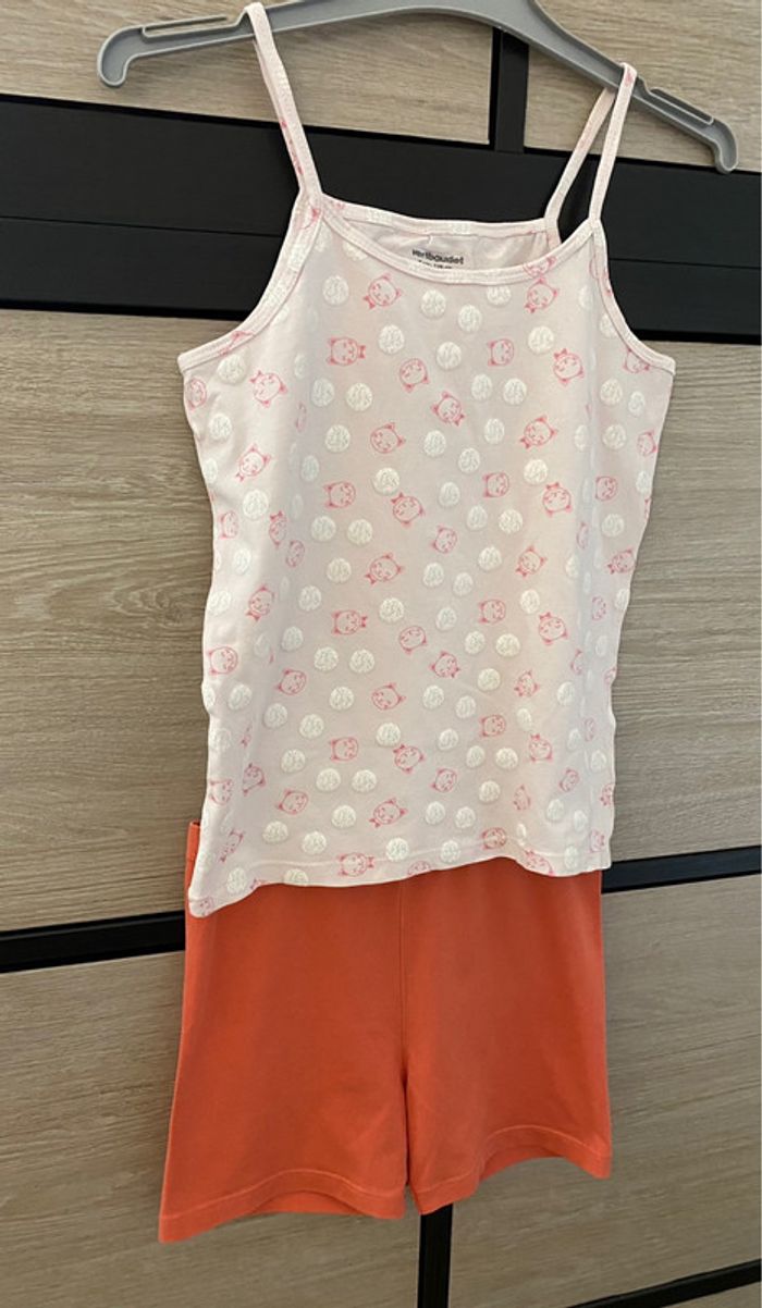 Ensemble Short et T-shirt taille 7-8 ans Tex Verbaudet - photo numéro 2