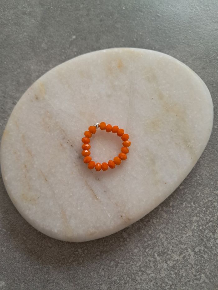 Bague orange - photo numéro 2