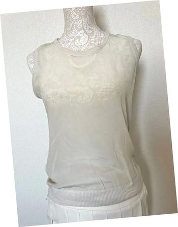 Débardeur crème ZAPA