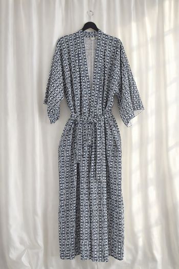 Véritable Kimono Japonais Vintage Mixte