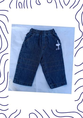 Jeans 12 mois Snoopy
